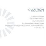 lutron lighting control badge